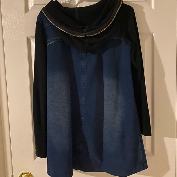 Denim Long Jacket ( size Small) - Picture 2 of 2
